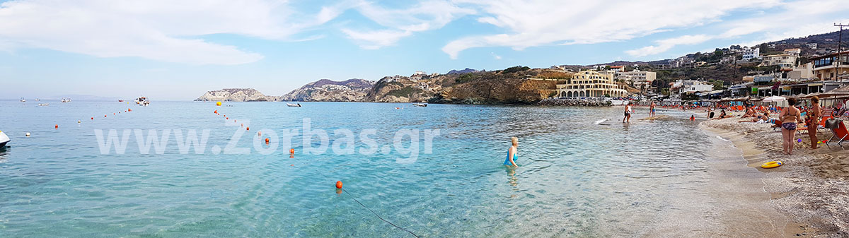 the Agia Pelagia beach - Crete