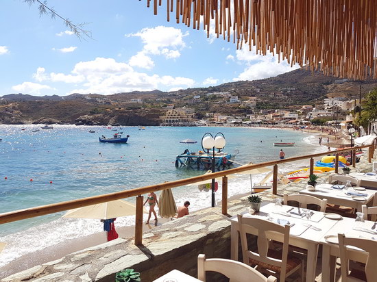 Crete island - the beach of Agia Pelagia