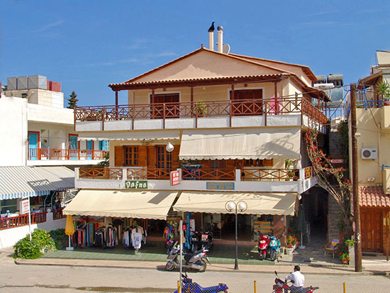 Zorbas hotel apartments in Agia Pelagia - photo external