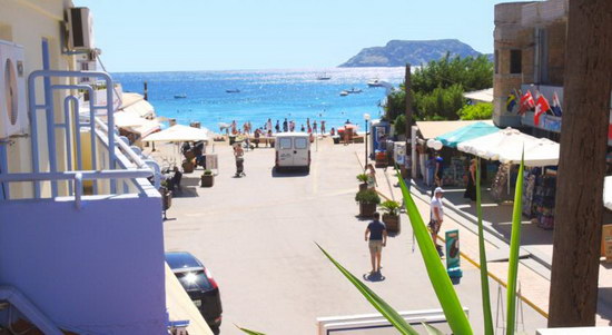 Apartments Zorbas Agia Pelagia - view from balcony