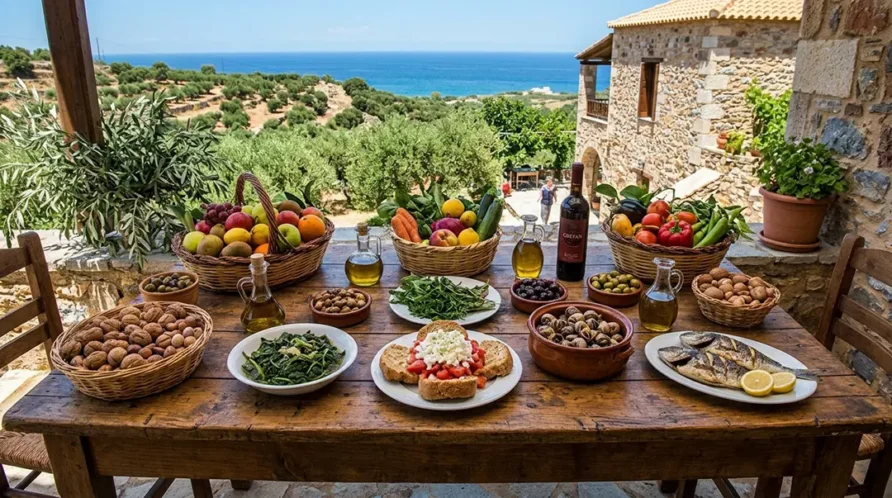 The Cretan Diet: A Natural Advantage for Every Visitor