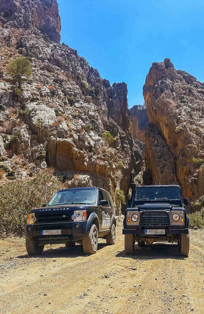 Activities in Agia Pelagia - Things to Do and Places to Visit! 13 Jeep Safari tours on Crete 2 860x1320 1